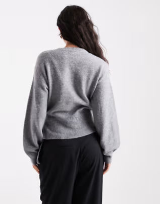 Gilet Asymétrique en Laine