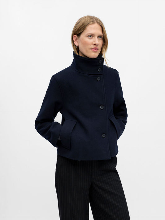 Manteaux court à col montant