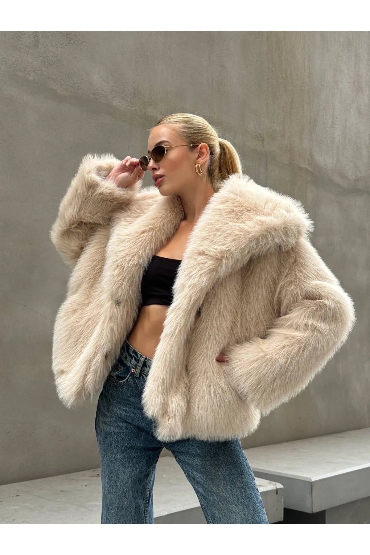 Manteau fourrure