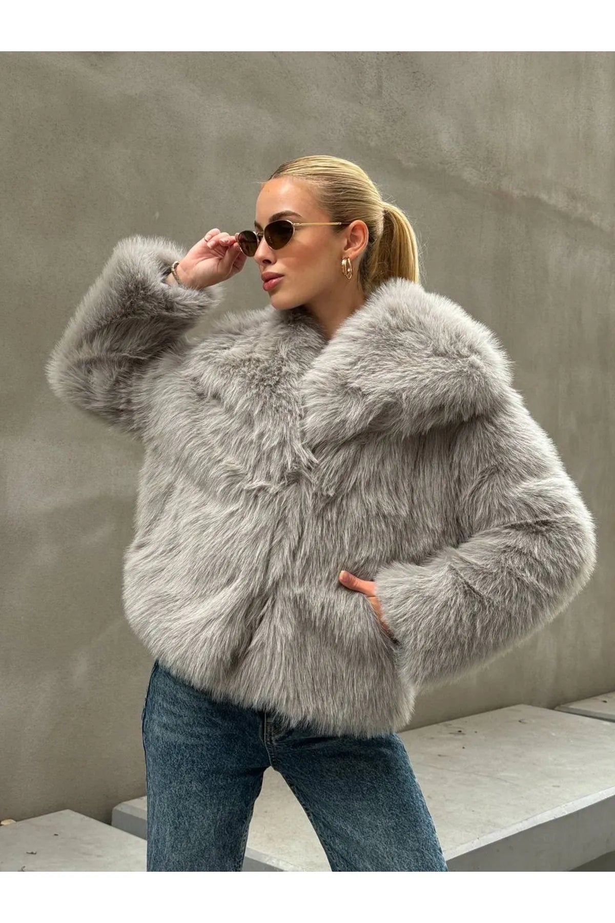 Manteau fourrure