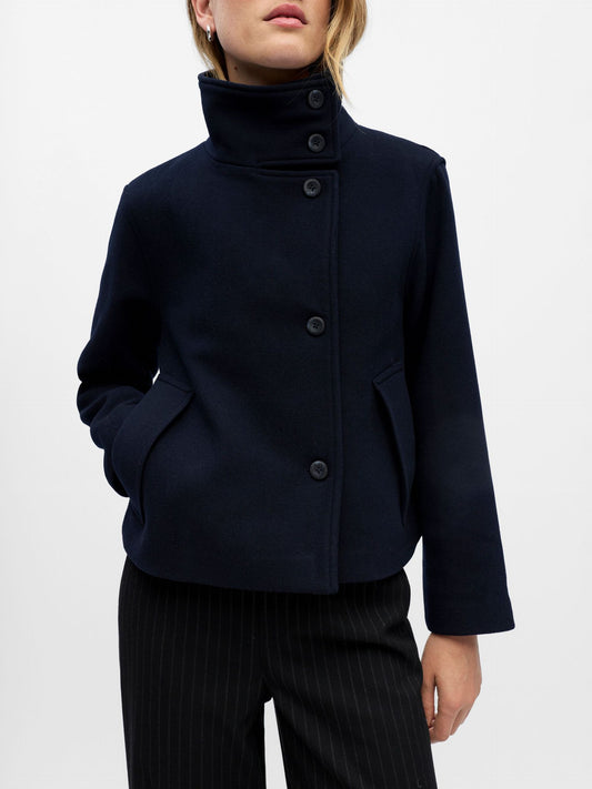 Manteaux court à col montant