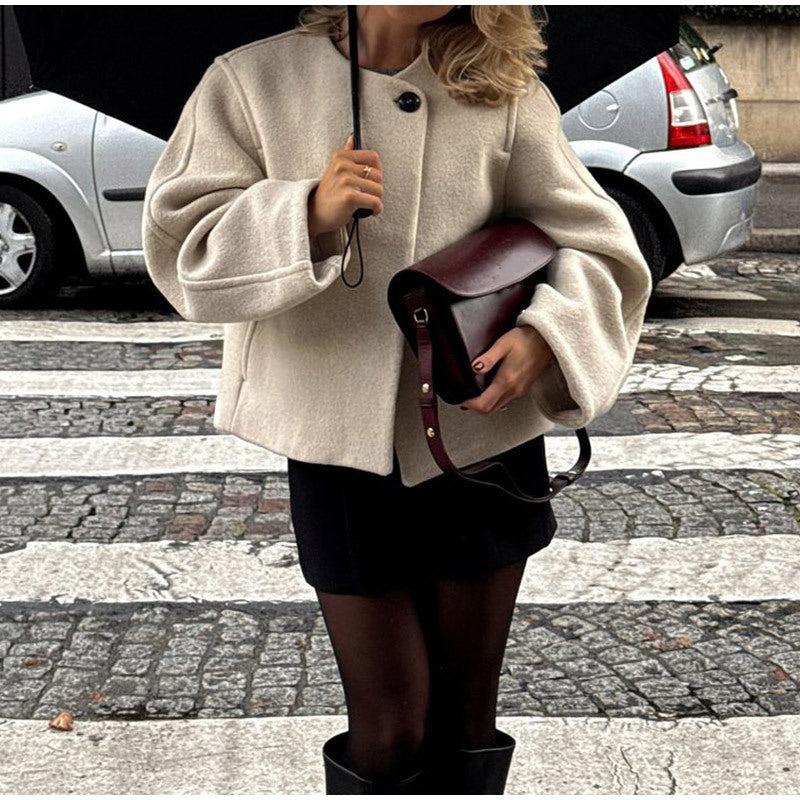 Manteau boutonné