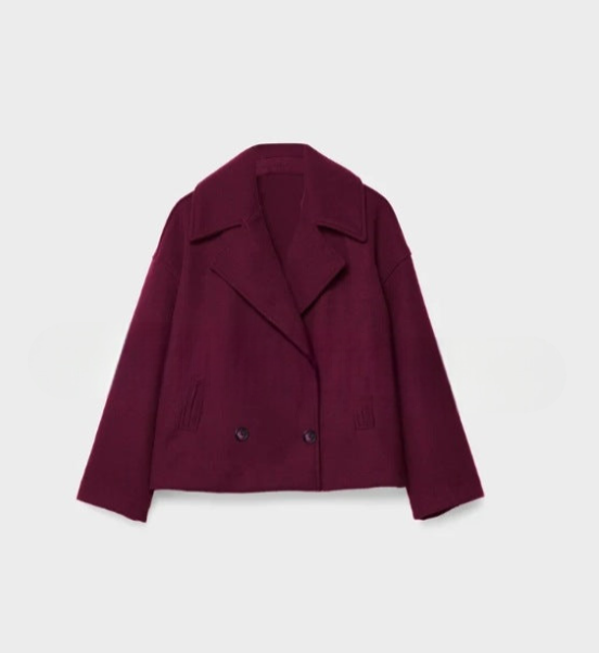 Veste courte en laine