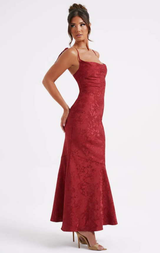 Robe Longue dos nu à Lacets