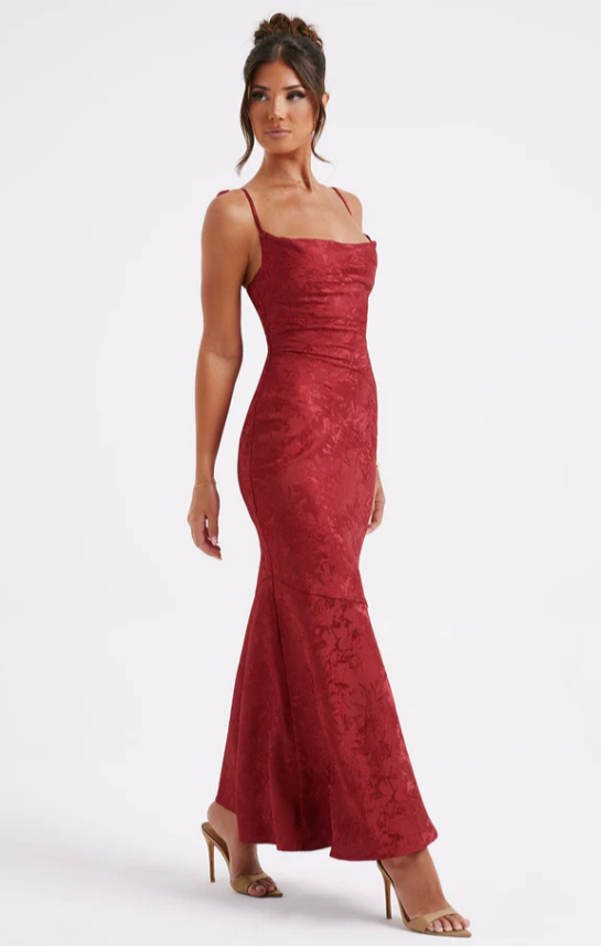 Robe Longue dos nu à Lacets