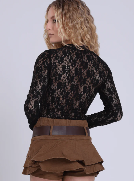 Body en Dentelle Noir