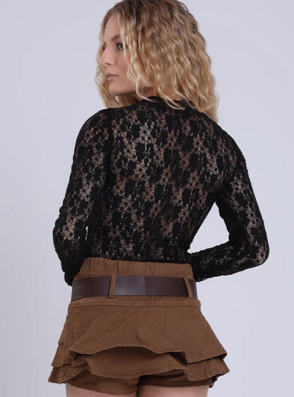 Body en Dentelle Noir