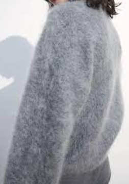 Pull en mohair mélangé