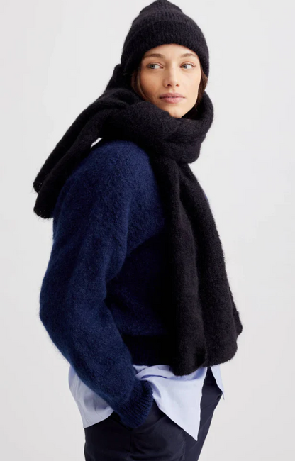 Pull en mohair mélangé