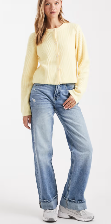 Gilet en maille boutonné