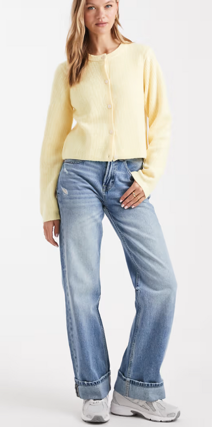 Gilet en maille boutonné