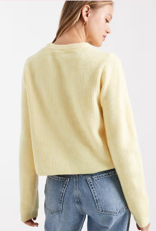 Gilet en maille boutonné