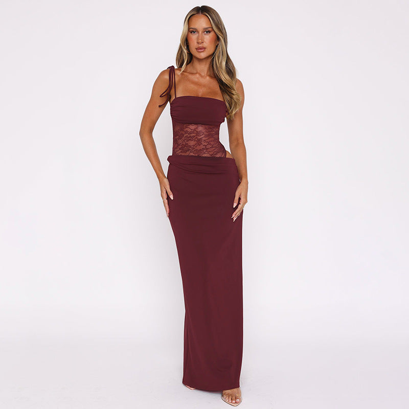 Robe Longue Dentelle