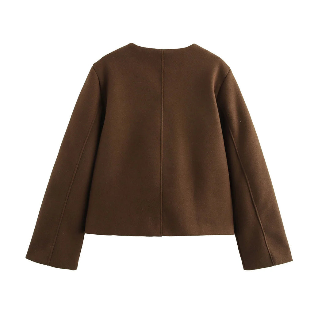 Manteau boutonné