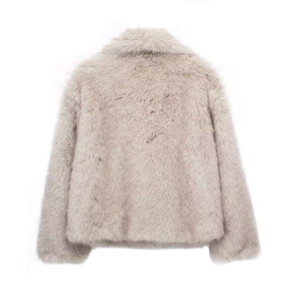 Cross-border AliExpress Women's Toca Fox Fur Coat Women's Autumn And Winter 2025 New Fur Coat Imitation