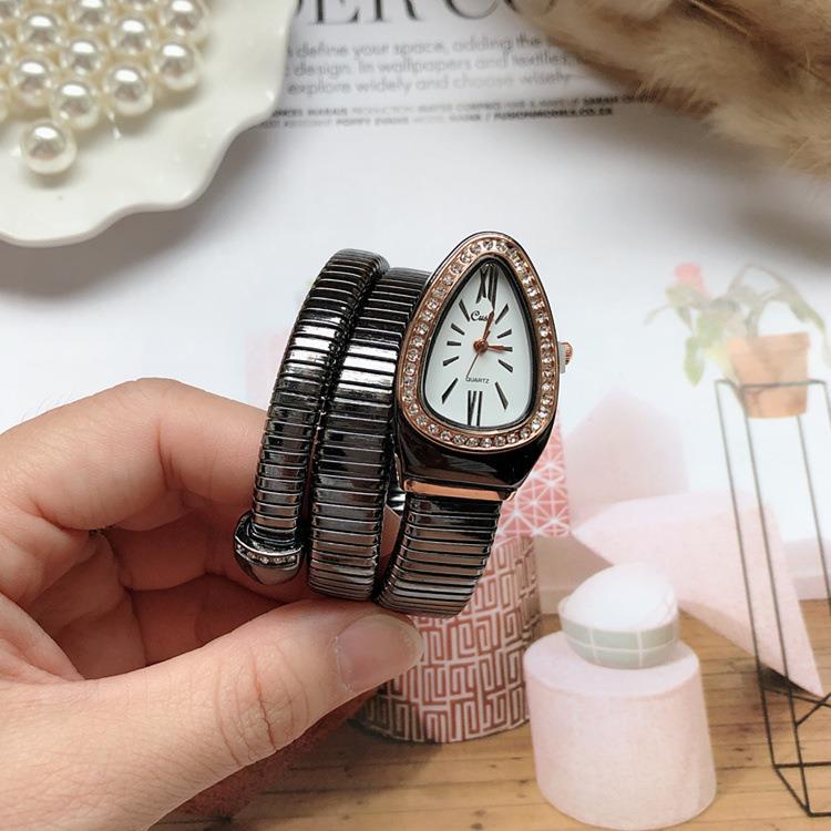 Snake Watch Copper Strap Watch Factory Wholesale Women's Bracelet Watch Wholesale Wantong Watch Industry CUSSI