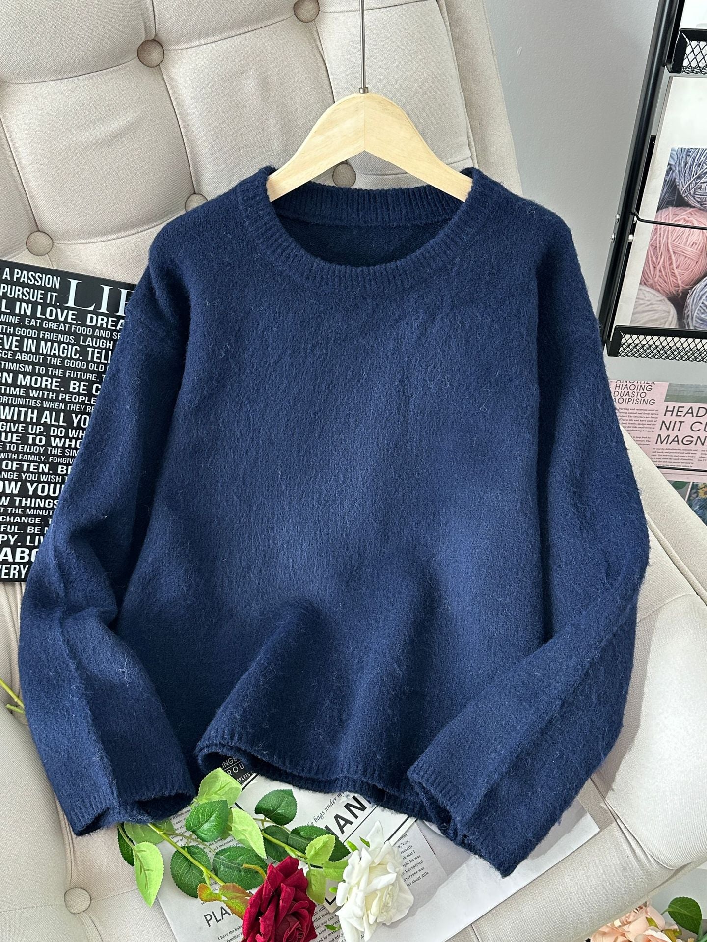 Pull en Mohair Femme