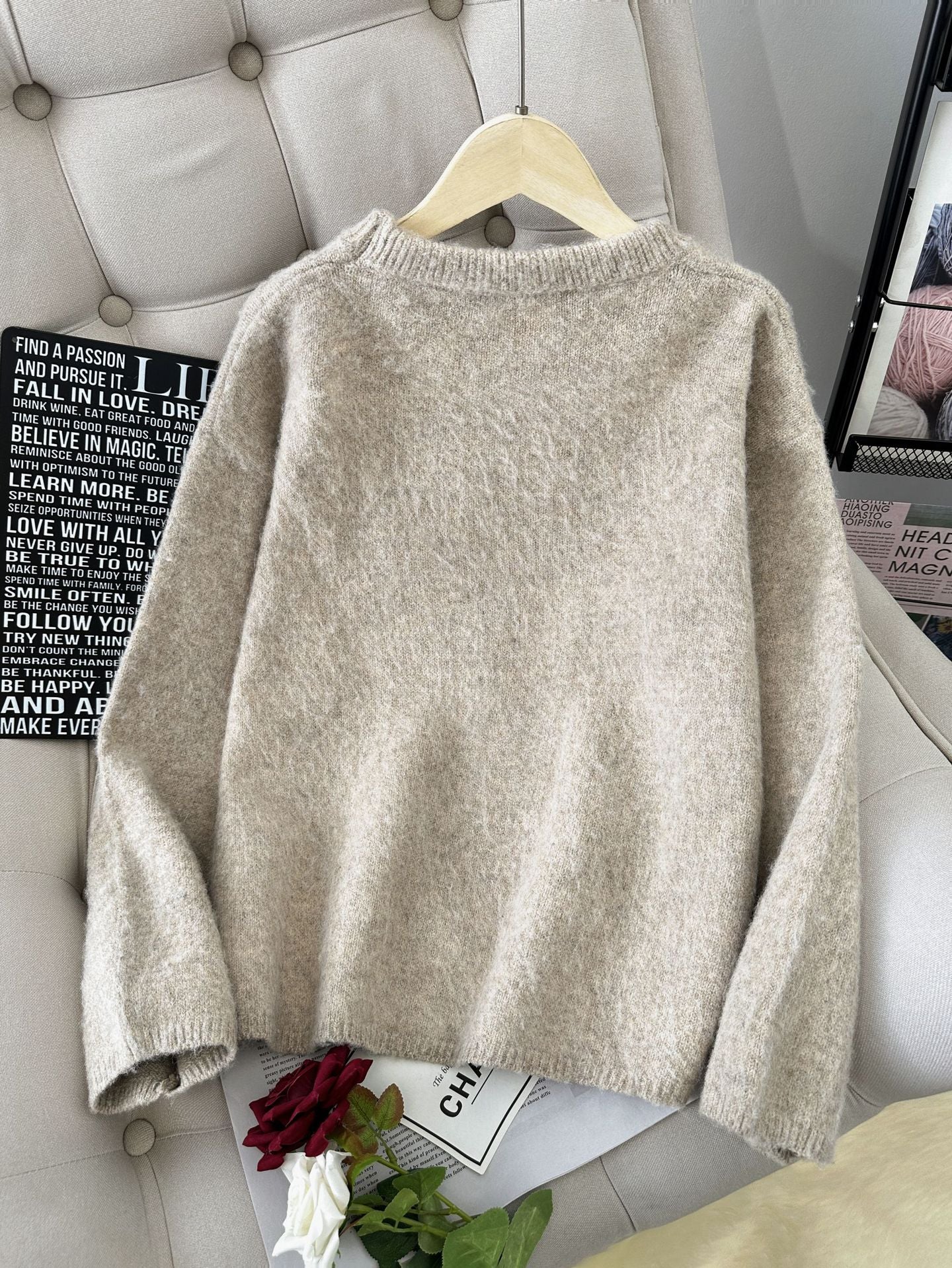 Pull en Mohair Femme