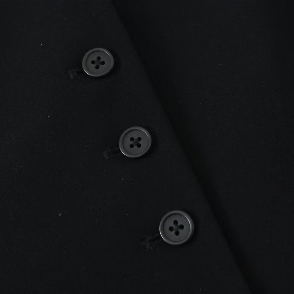 Gilets asymétrique sans manche et Pantalon large