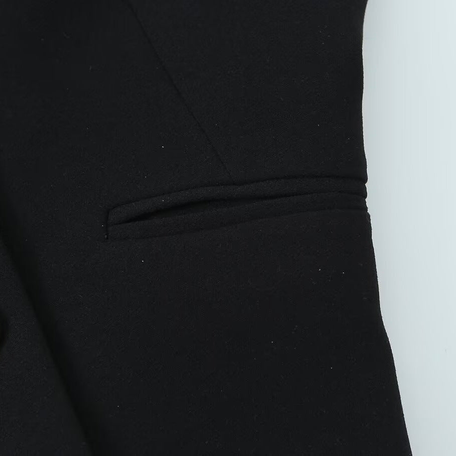 Gilets asymétrique sans manche et Pantalon large