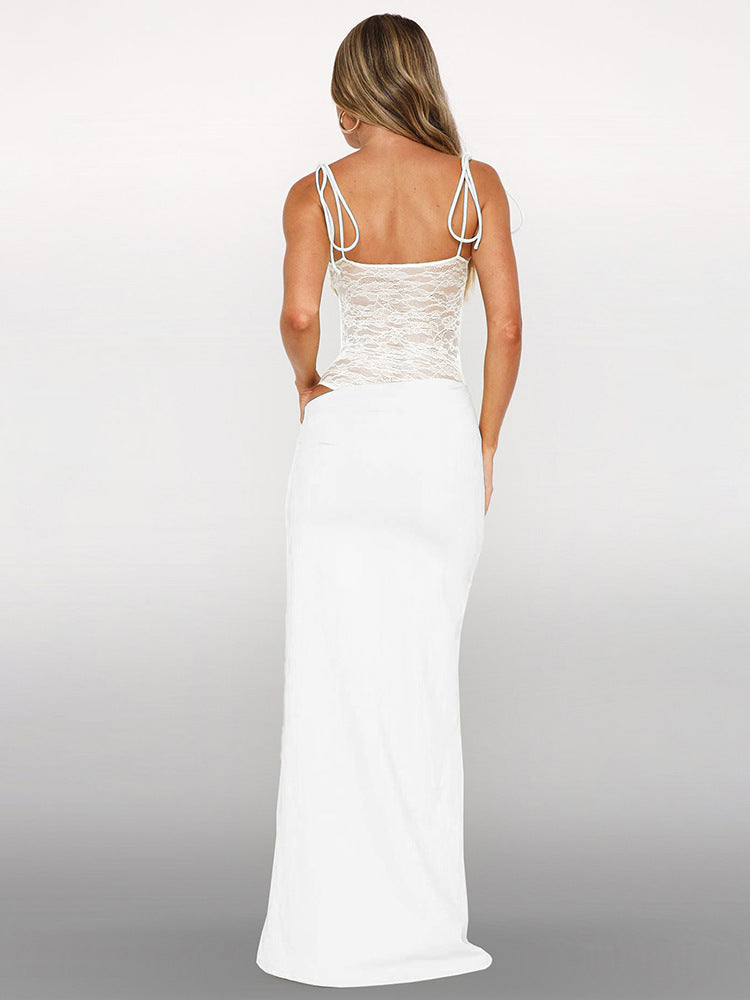 Robe Longue Dentelle