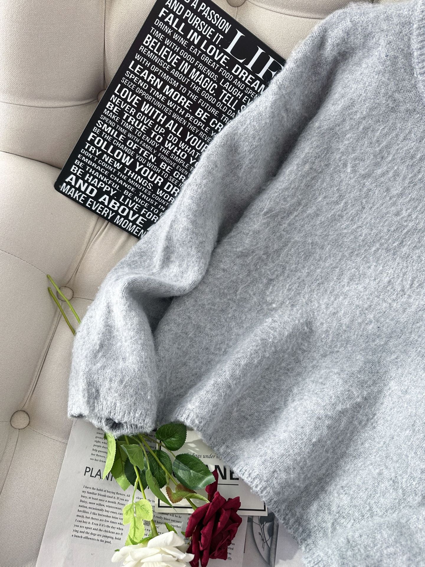 Pull en Mohair Femme