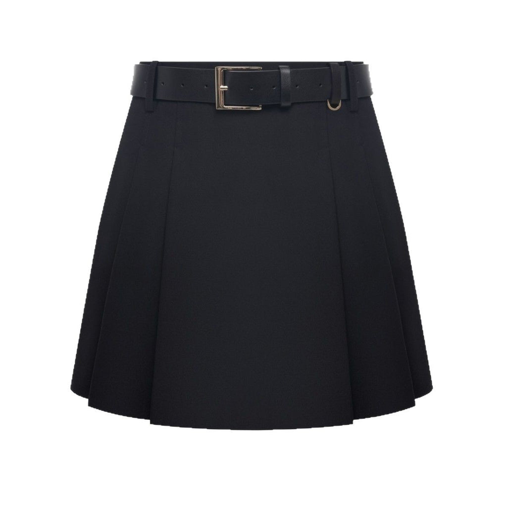Cross-border Simple Pleated Skirt European And American 2025 Spring And Summer New All-match Hot Girl Skirt Sweet Mini Skirt For Women