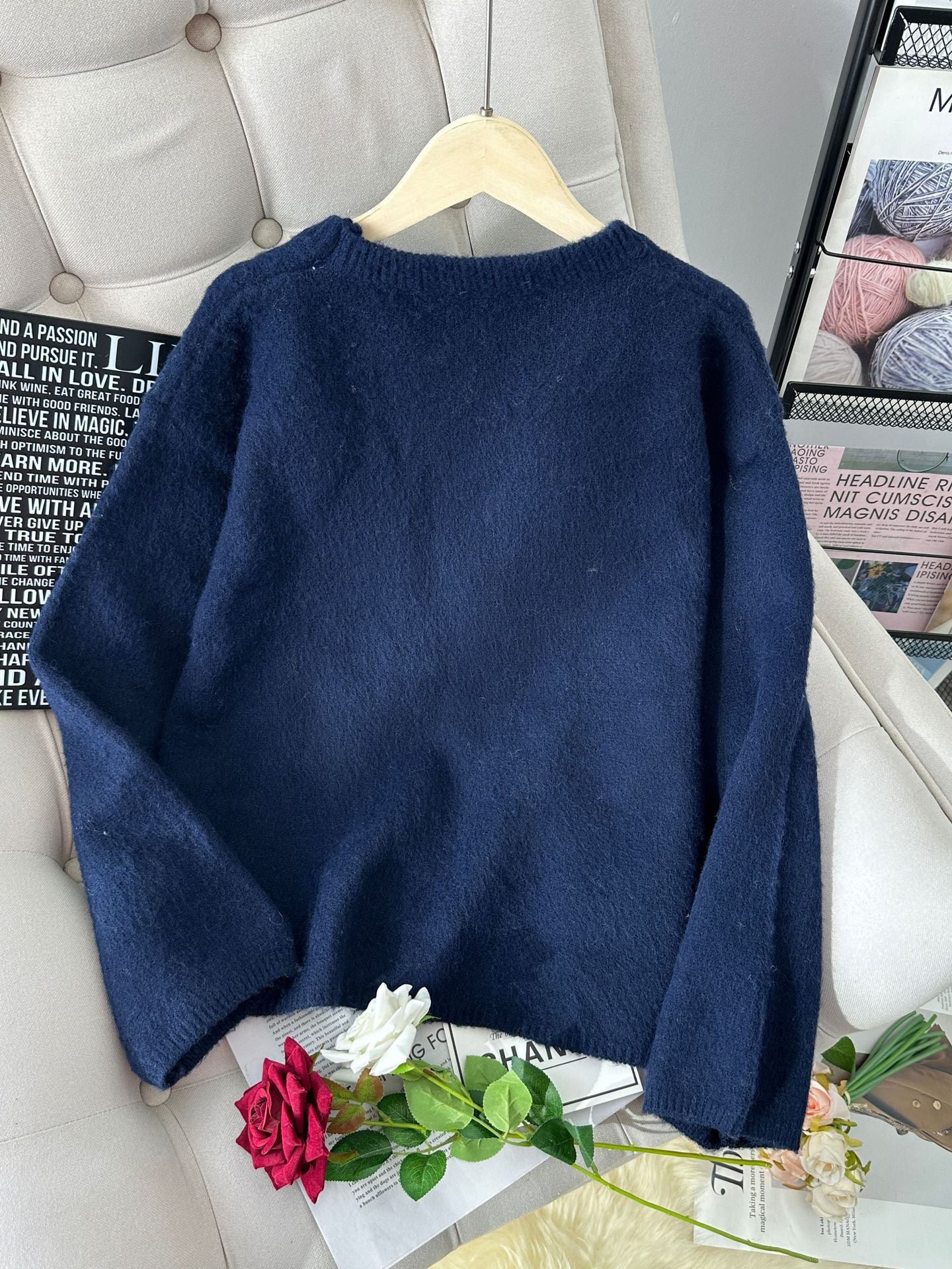 Pull en Mohair Femme