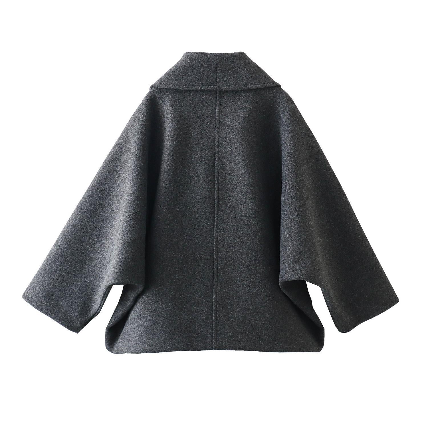 TAOP & ZA Spring New Women's French Wool Blend Loose Coat 2210 792 802