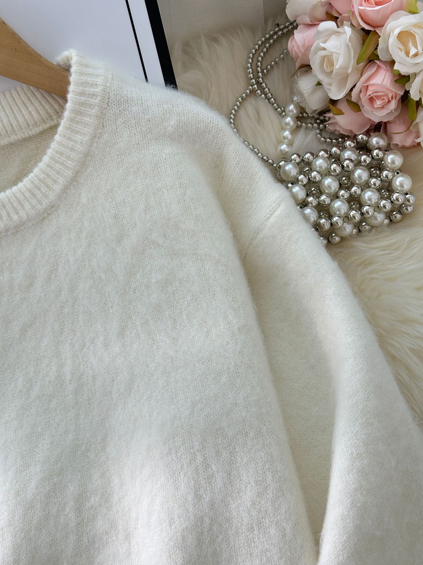 Pull en Mohair Femme