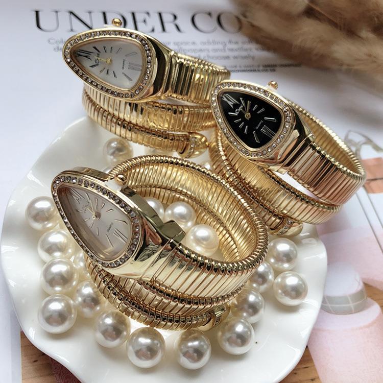 Snake Watch Copper Strap Watch Factory Wholesale Women's Bracelet Watch Wholesale Wantong Watch Industry CUSSI