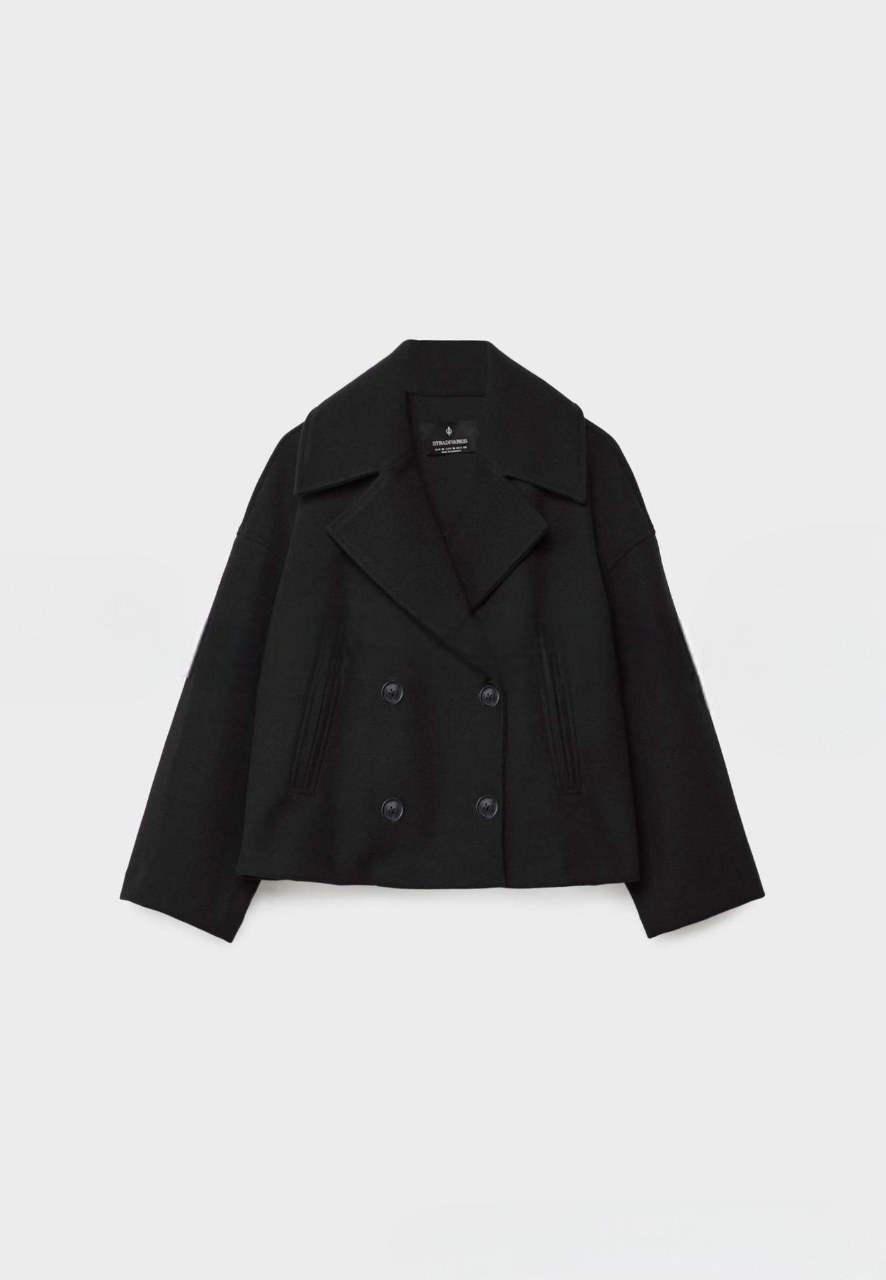 Veste courte en laine