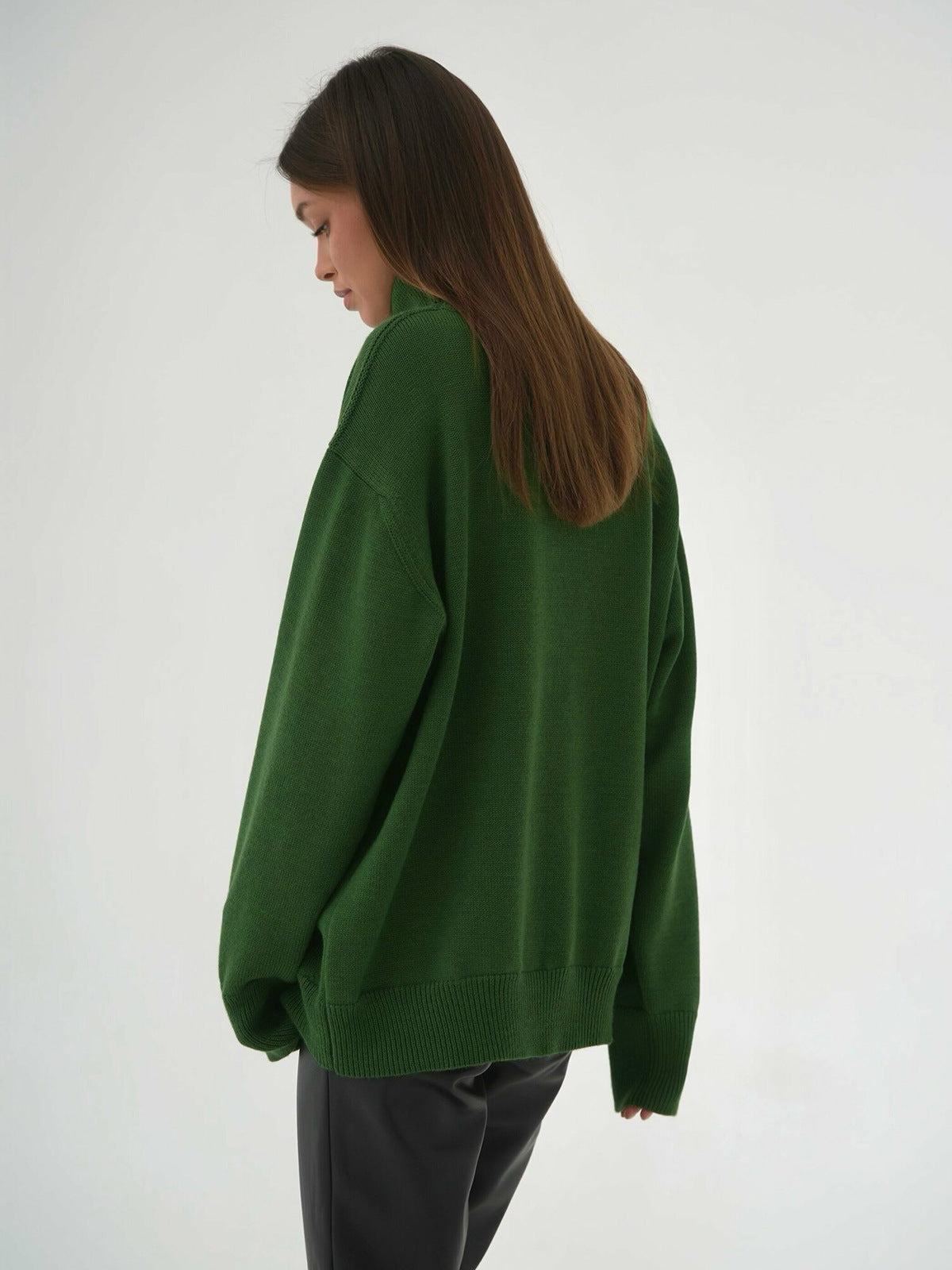 Pull Col Roulé Femme