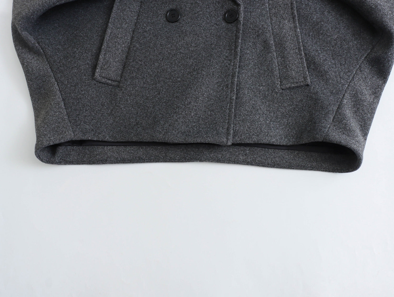 Manteau oversize à col large