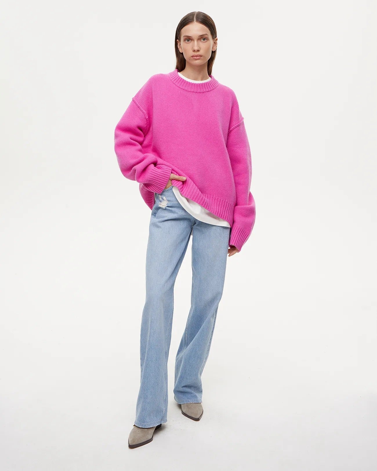 Pull Tricoté Oversize