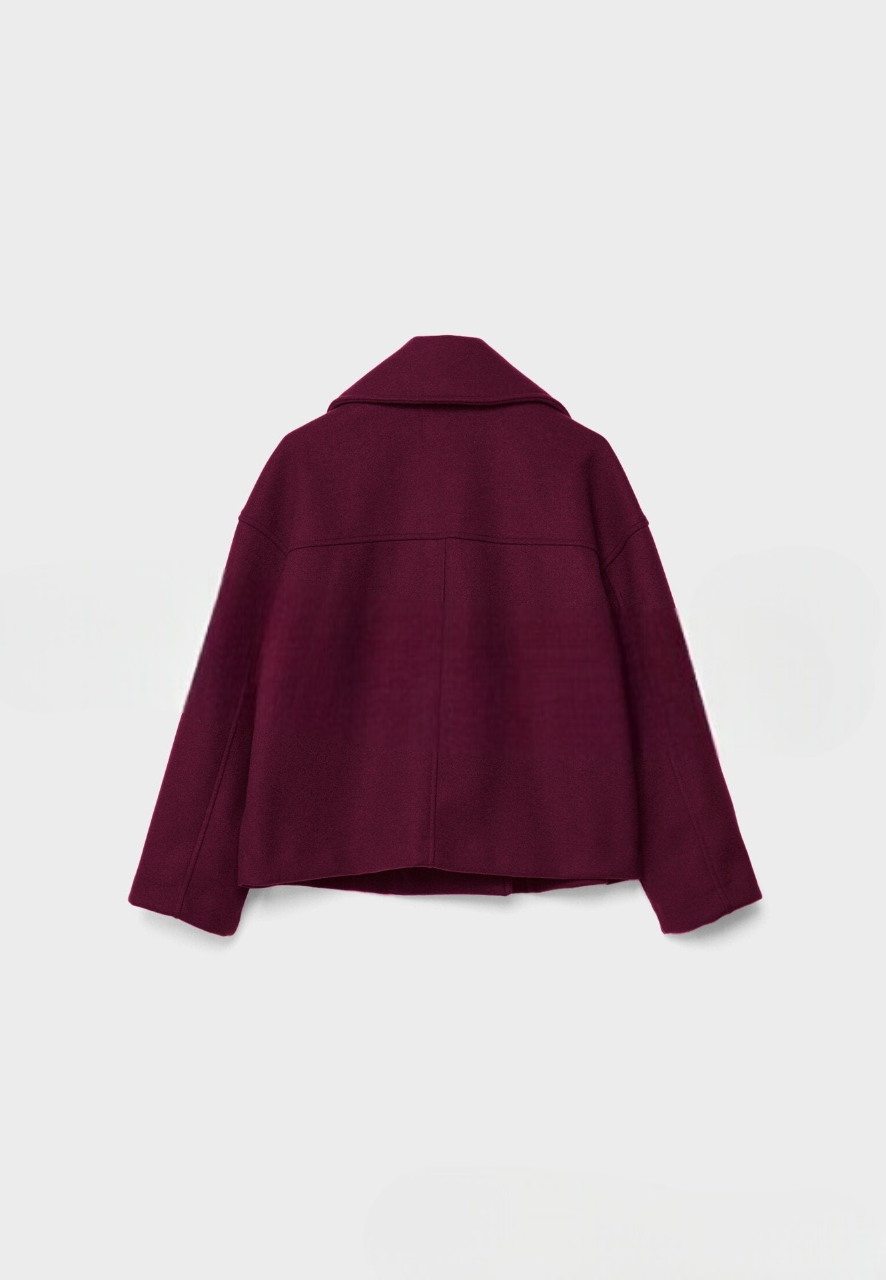 Veste courte en laine