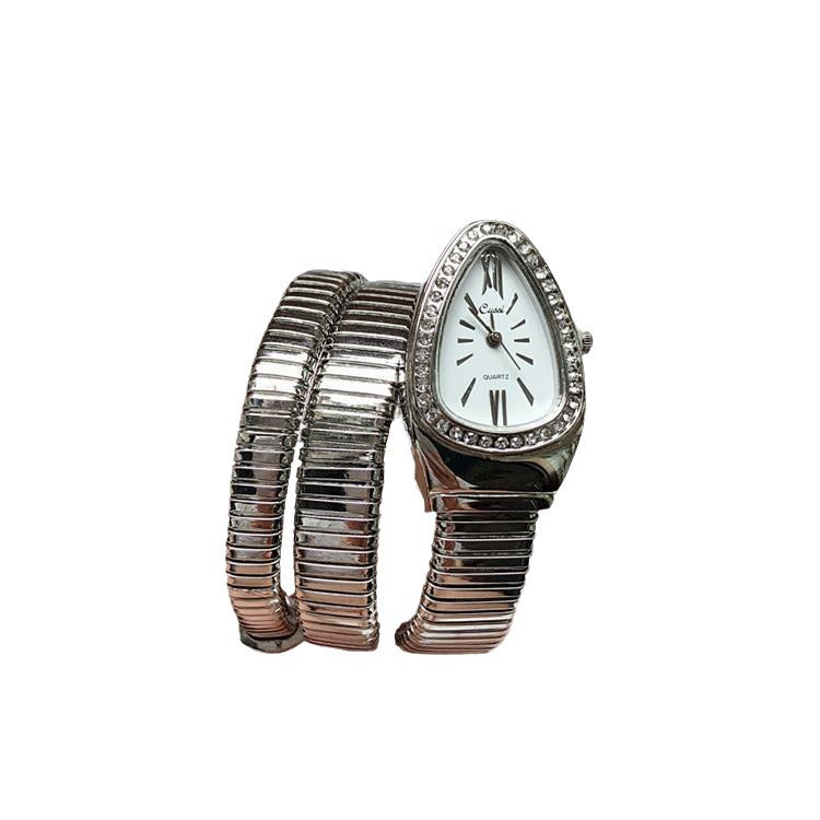 Snake Watch Copper Strap Watch Factory Wholesale Women's Bracelet Watch Wholesale Wantong Watch Industry CUSSI
