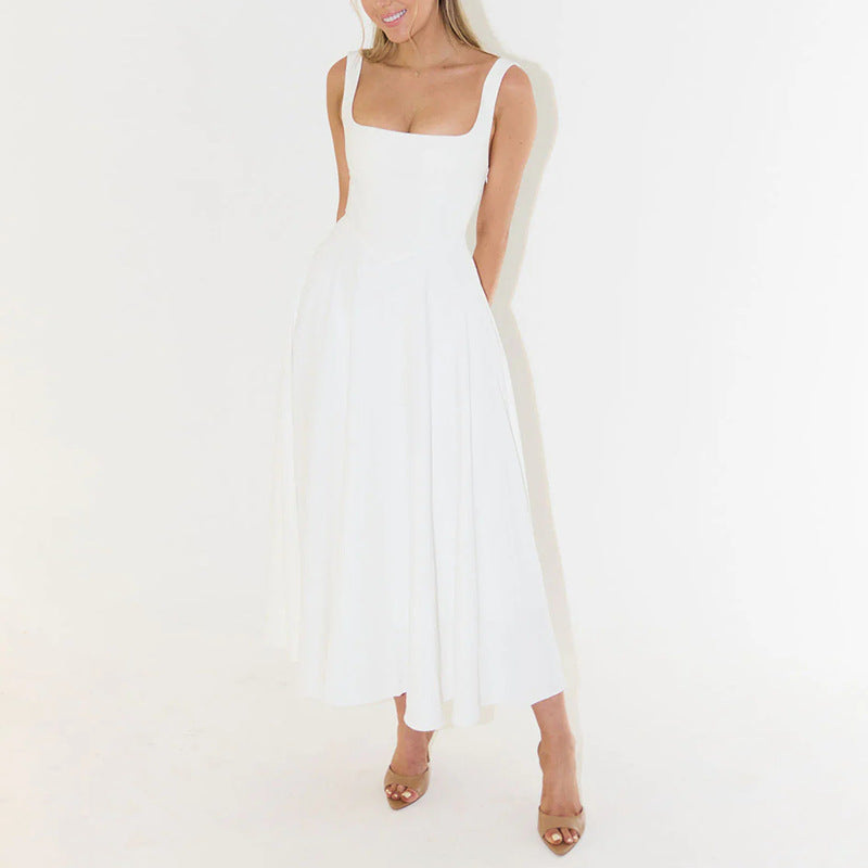 Robe Évasée Minimaliste