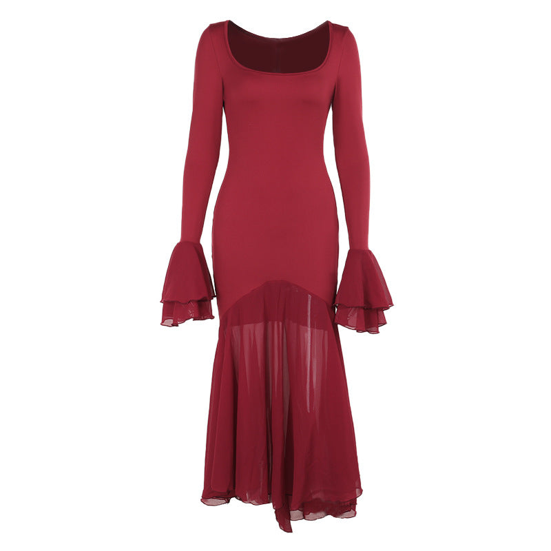 Robe longue noir