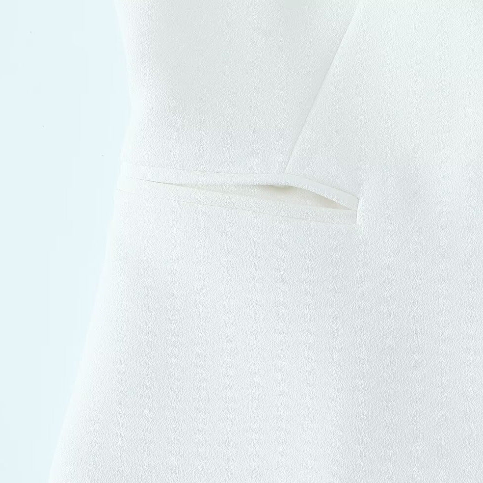 Gilets asymétrique sans manche et Pantalon large