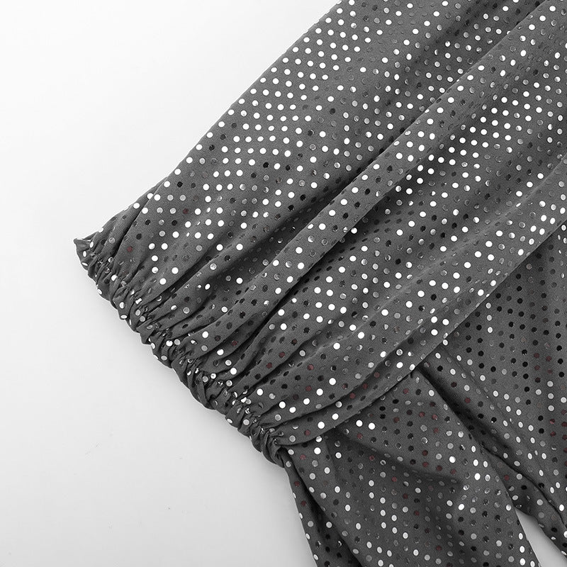 Robe Longue Paillette Femme