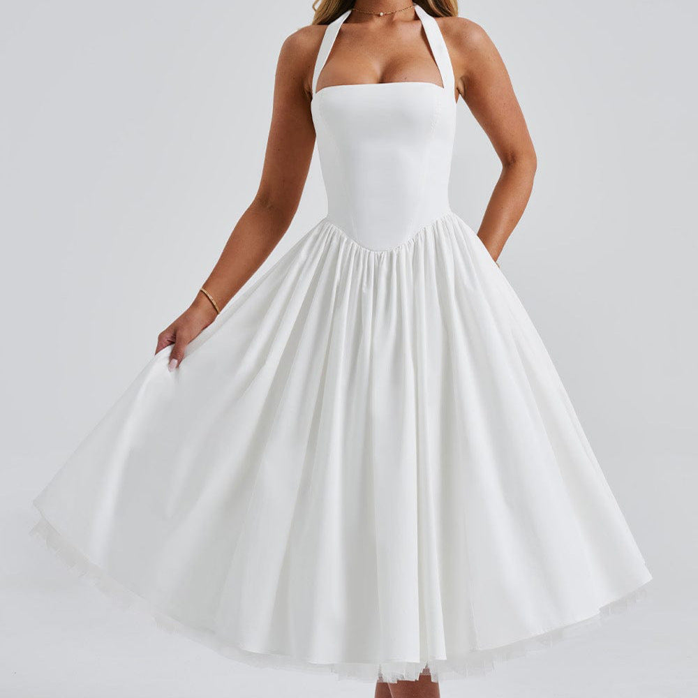 2025 Europe And The United States Cross-border New Dress Tutu Skirt Amazon Evening Dress Women's Independent Station Explosion Lace Skirt