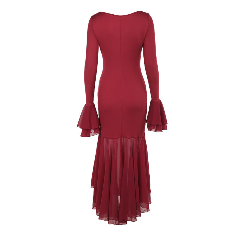 Robe longue noir