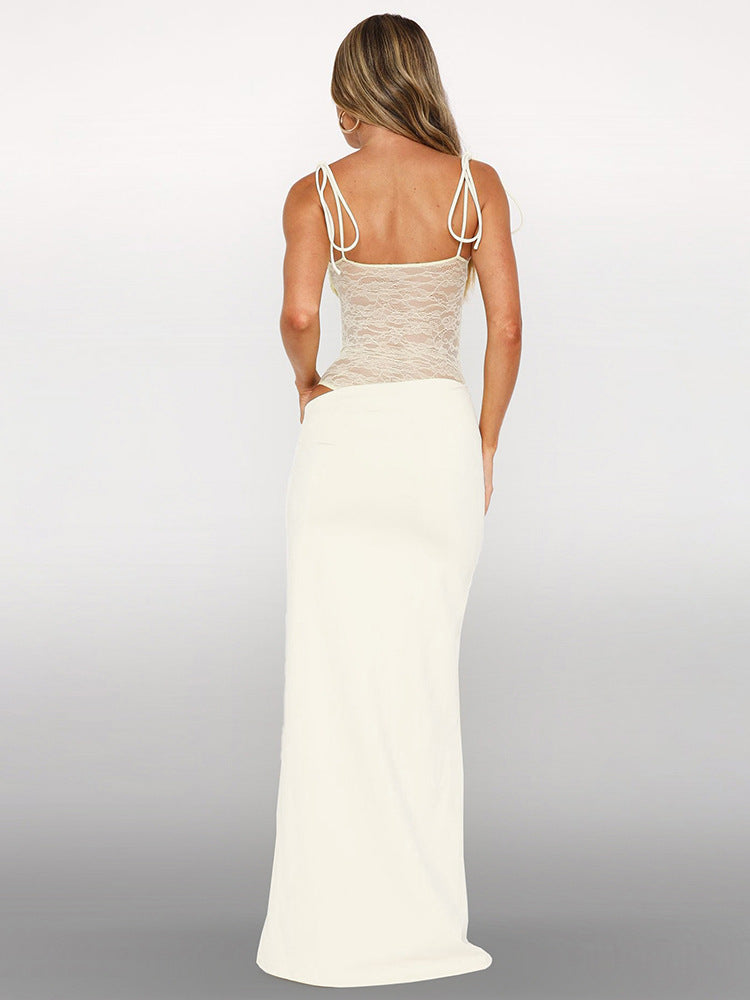 Robe Longue Dentelle