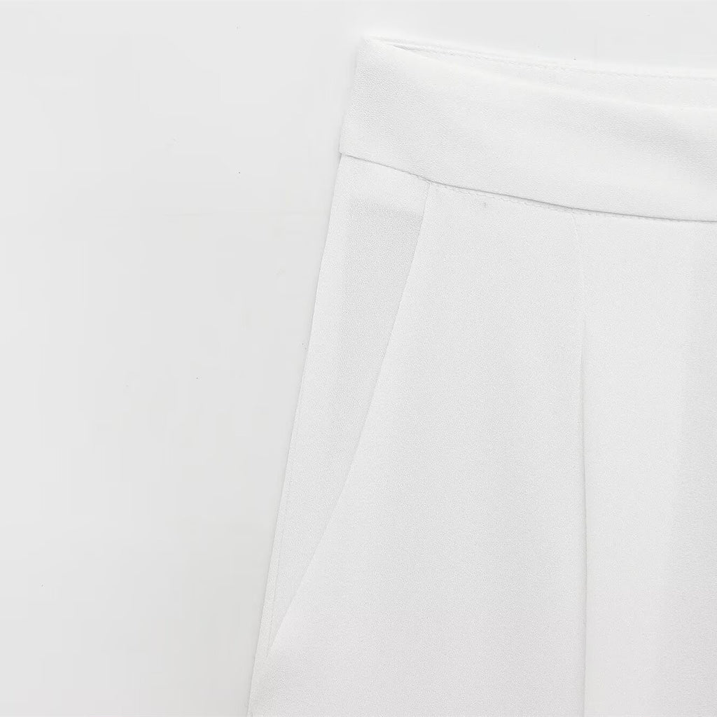 Gilets asymétrique sans manche et Pantalon large