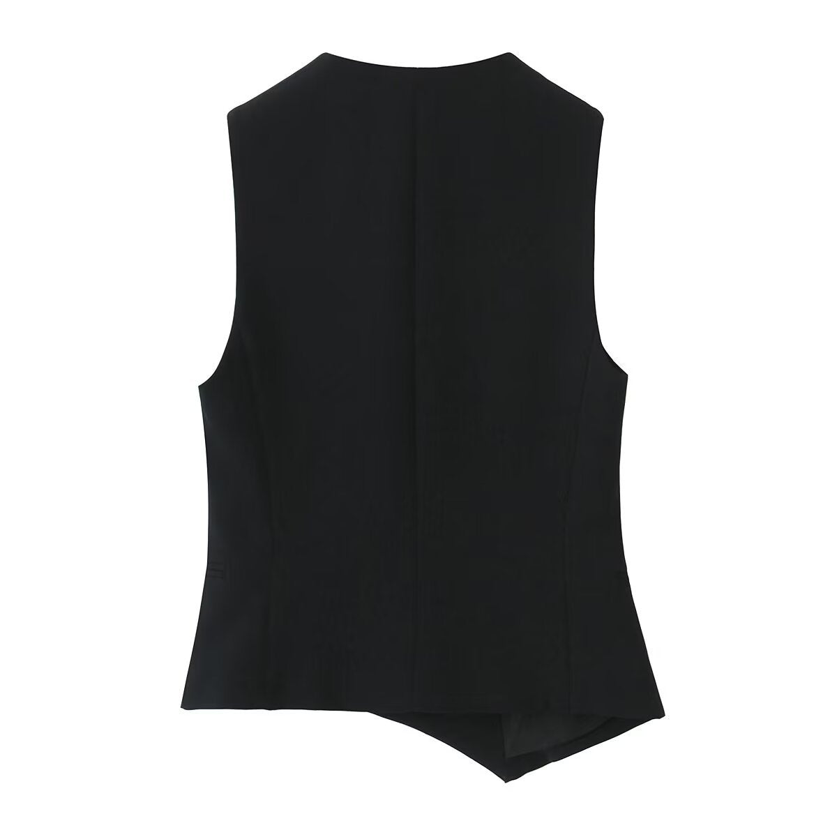 Gilets asymétrique sans manche et Pantalon large