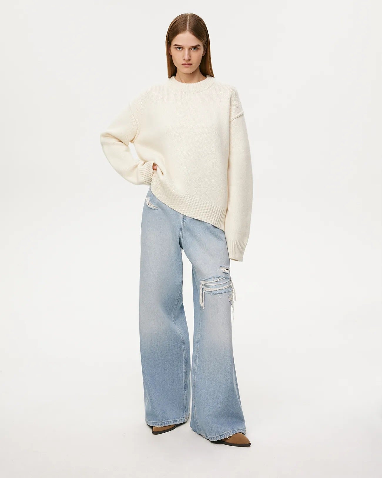 Pull Tricoté Oversize