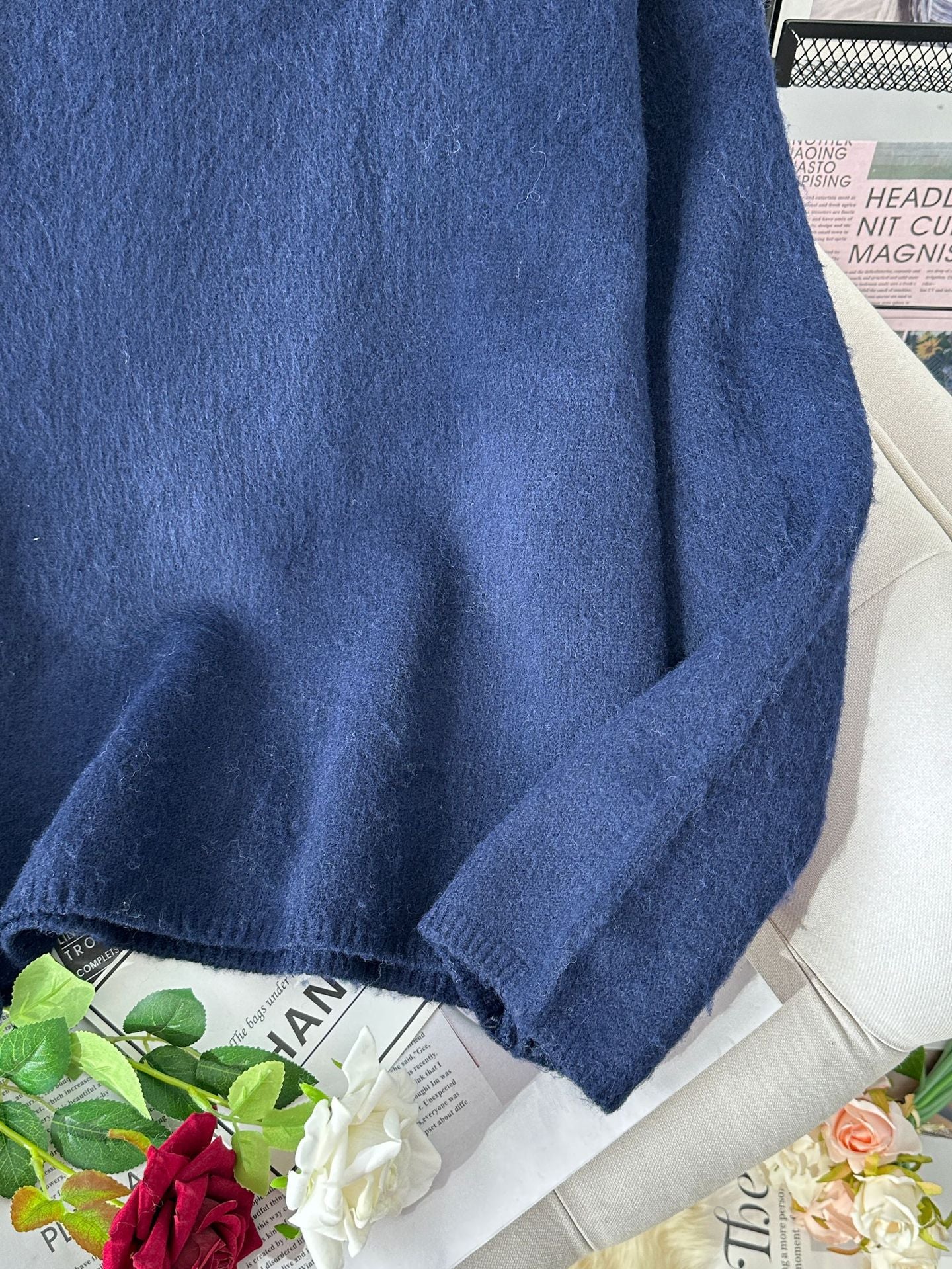 Pull en Mohair Femme