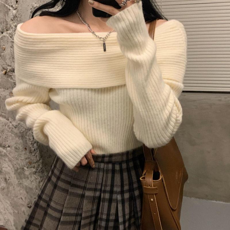 Pull Col Bardot Femme