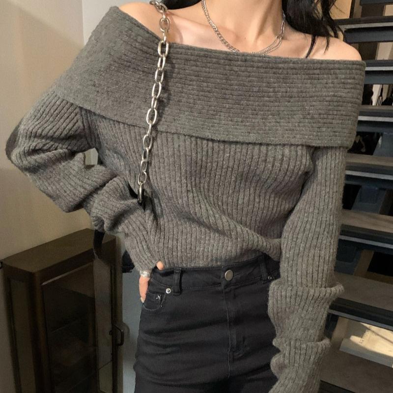 Pull Col Bardot Femme